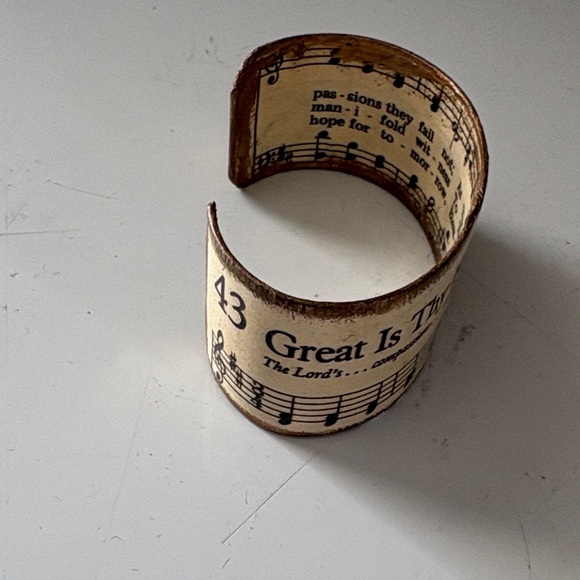 Musical Note Cuff Bracelet - Picture 5 of 5